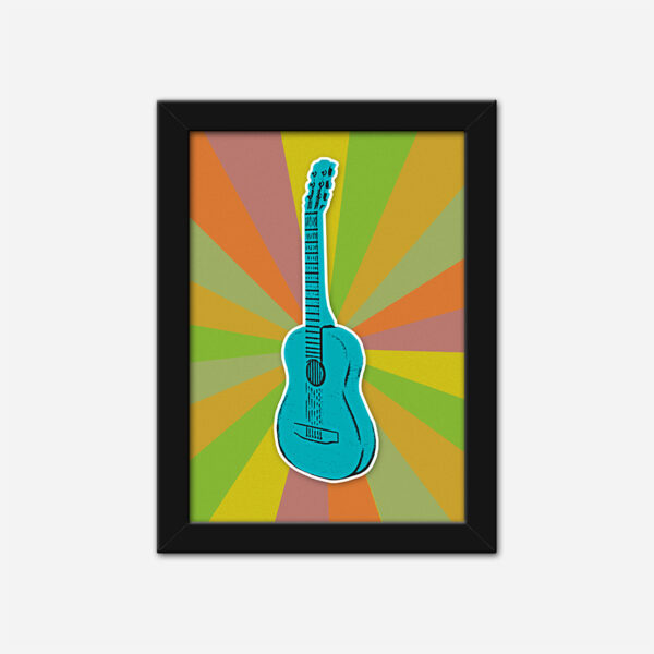 Guitar Pop Art